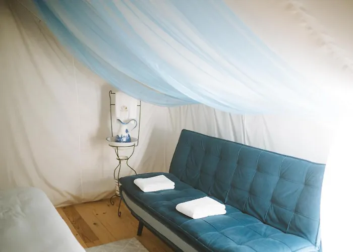 Tente de luxe Kabaceira Glamping Atalaia (Lisbon)