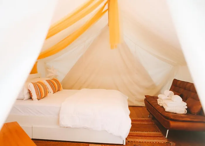 Tente de luxe Kabaceira Glamping Atalaia (Lisbon)