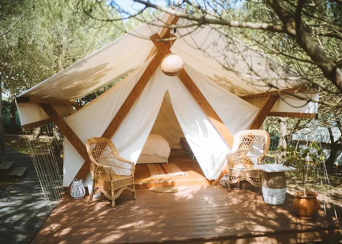 Tente de luxe Kabaceira Glamping Atalaia (Lisbon)